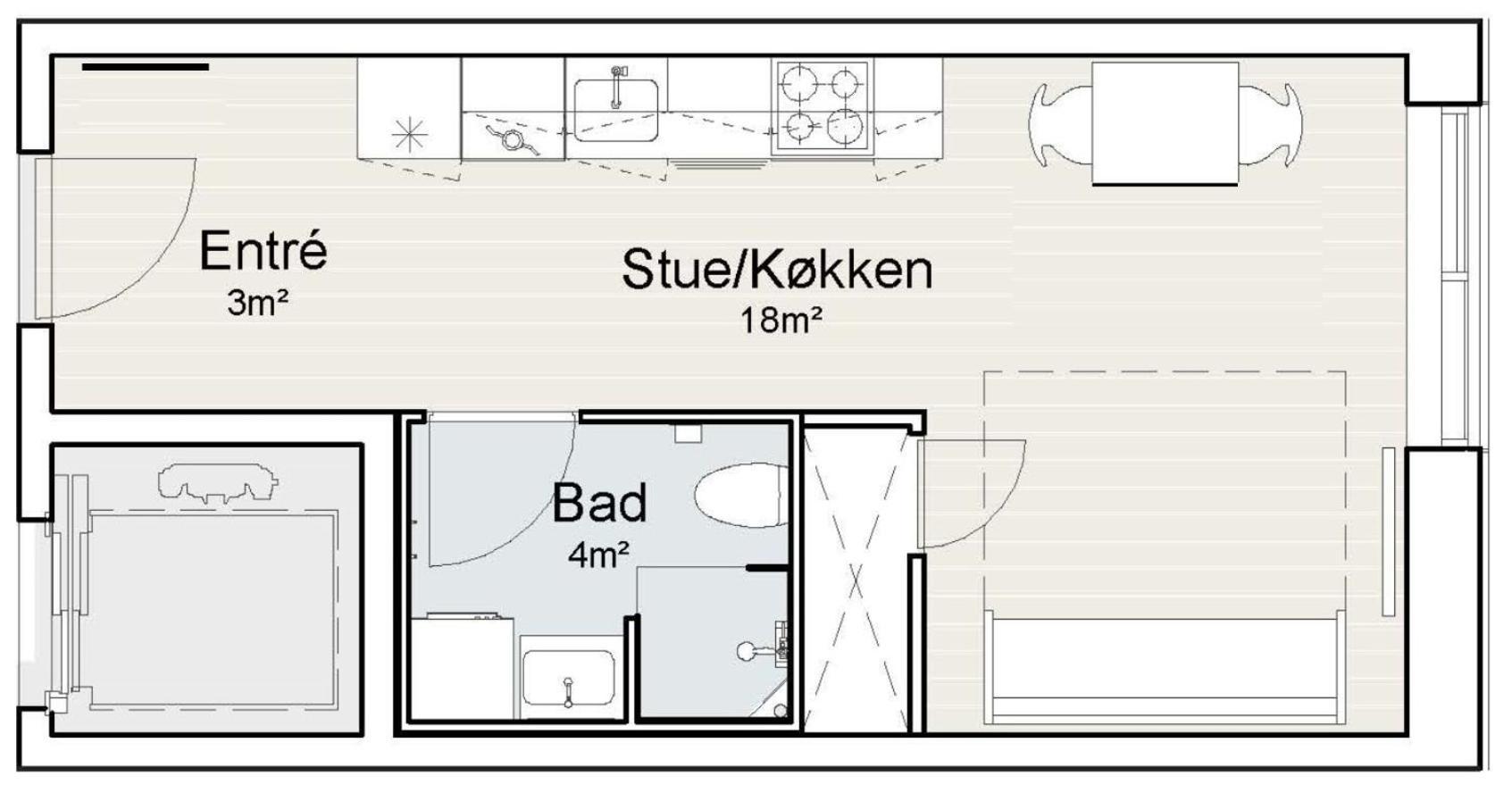 Hotel Aurora Apartments Nuuk Eksteriør billede