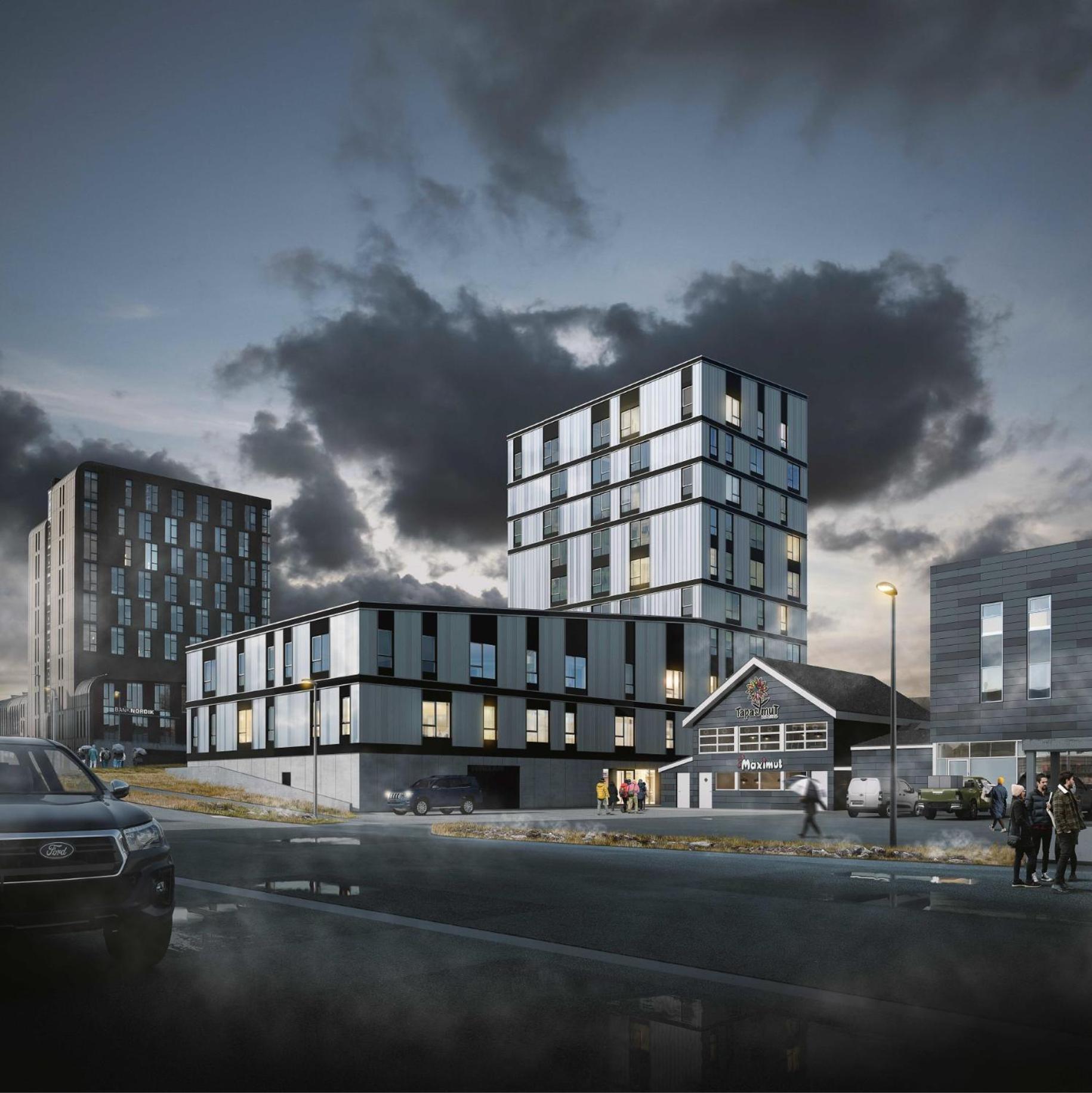 Hotel Aurora Apartments Nuuk Eksteriør billede